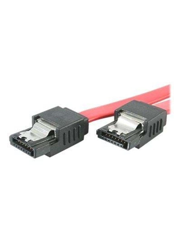ST LSATA18 - Kabel SATA 6 Gb/s Bu. > SATA Bu., 45 cm, rot, Metall