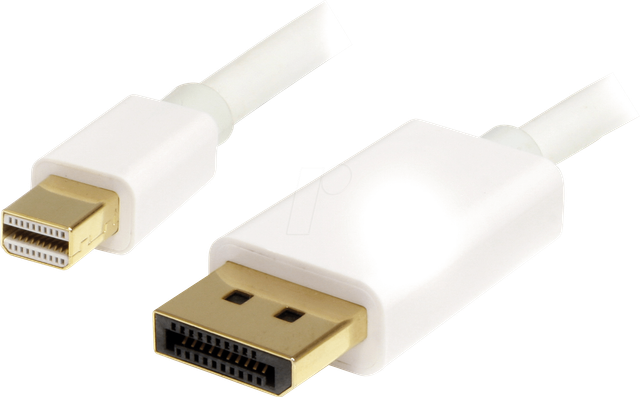ST MDP2DPMM1MW - Kabel Mini DisplayPort auf DP 4k 1 m, weiß