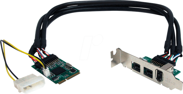 ST MPEX1394B3 - PCIe-Karte 3 Port 1394a, 1394b Firewire
