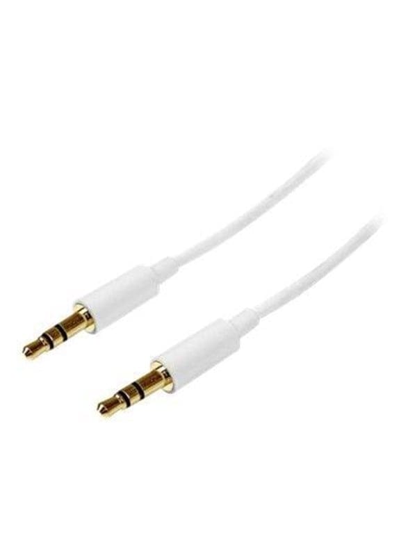 ST MU1MMMSWH - Audio Kabel, 3,5 mm Klinke Stereo, 1,0 m, weiß