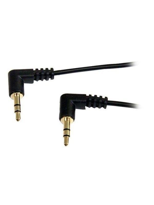 ST MU1MMS2RA - Audio Kabel, 3,5 mm Stereo Klinkenstecker, gewinkelt, 0,3 m