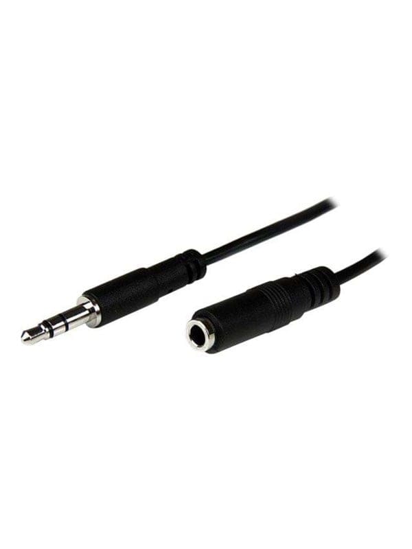 ST MU2MMFS - Audio Kabel, 3,5 mm Klinkenstecker auf Kupplung, 2 m