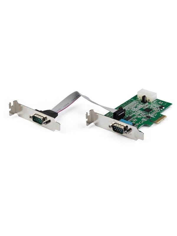 ST PEX2S953LP - PCIe Karte, 2 Port, seriell, 16950 UART