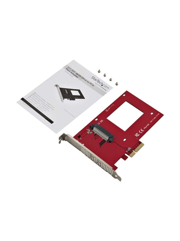 ST PEX4SFF8639 - U.2 zu PCIe Adapter - 2,5'' U.2 NVMe SSD