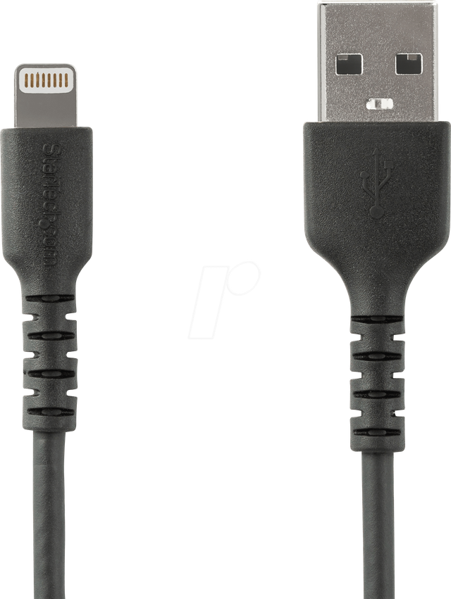 ST RUSBLTMM2MB - Sync- & Ladekabel, USB-A > Lightning, 2 m, schwarz