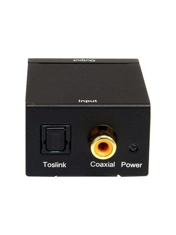 ST SPDIF2AA - Digital Audio Konverter, Coax Buchse + Toslink Buchse auf RCA