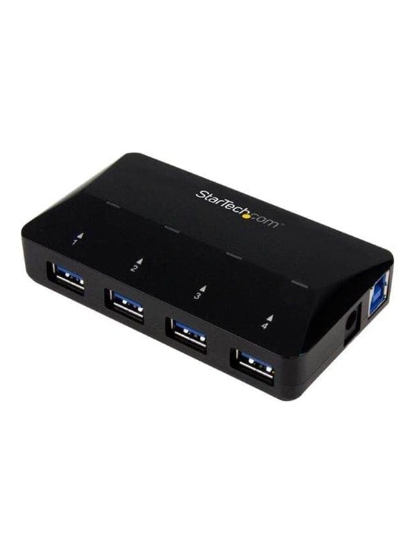 ST ST53004U1C - USB 3.0, 5 Port Hub, 5x USB-A, schwarz