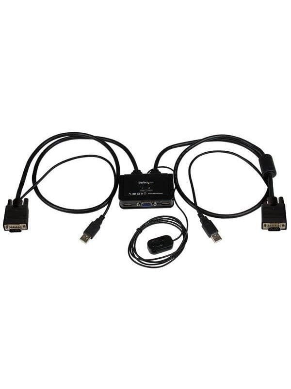 ST SV211USB - 2 Port VGA USB KVM Switch Kabel