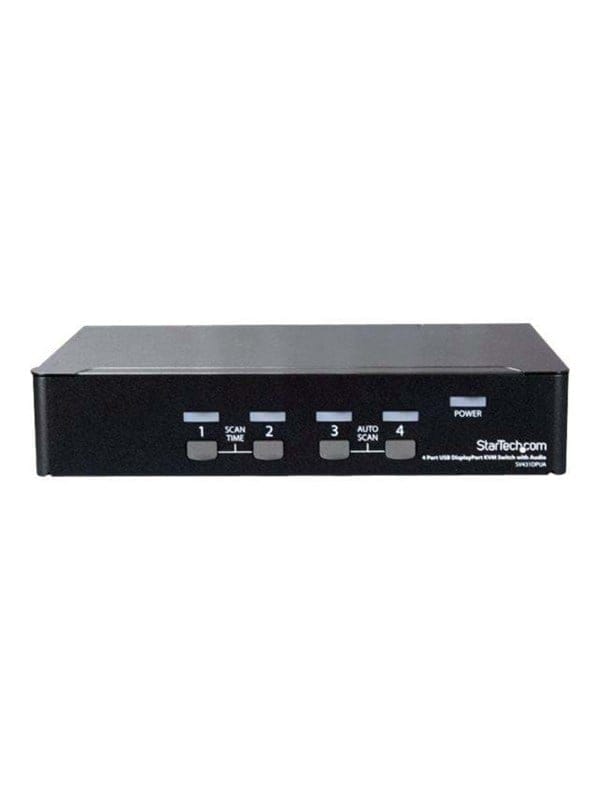 ST SV431DPUA2 - 4 Port DisplayPort KVM Switch - 4K 60Hz