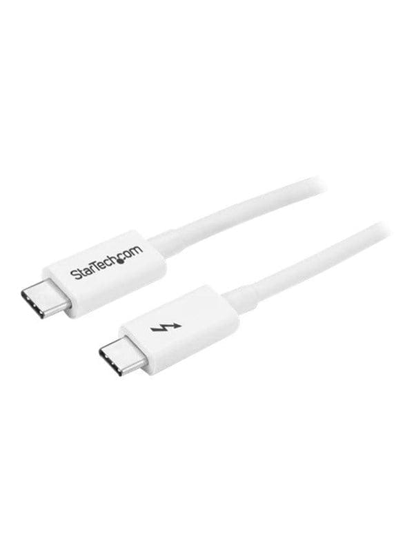 ST TBLT3MM1MW - Thunderbolt 3 Kabel, USB Type-C, 20 Gbit/s 1,0 m, weiß