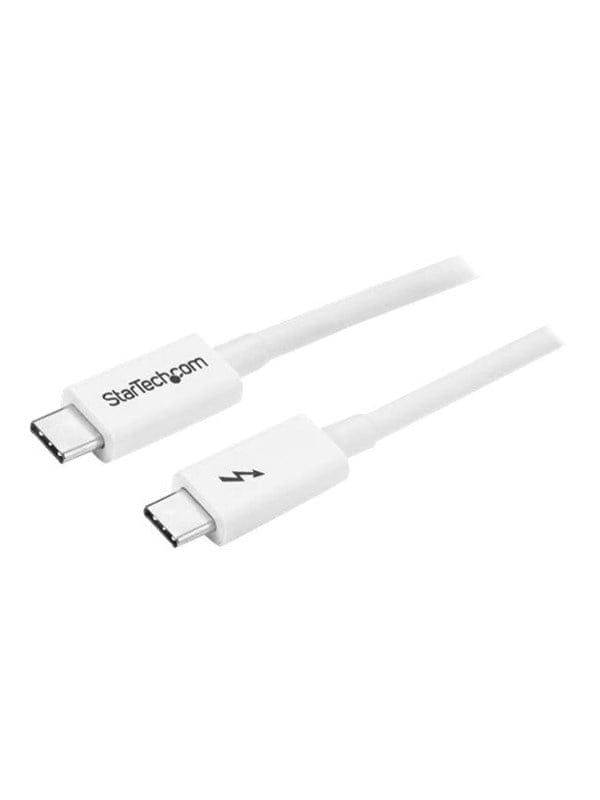 ST TBLT3MM2MW - Thunderbolt 3 Kabel, USB Type-C, 20 Gbit/s 2,0 m, weiß