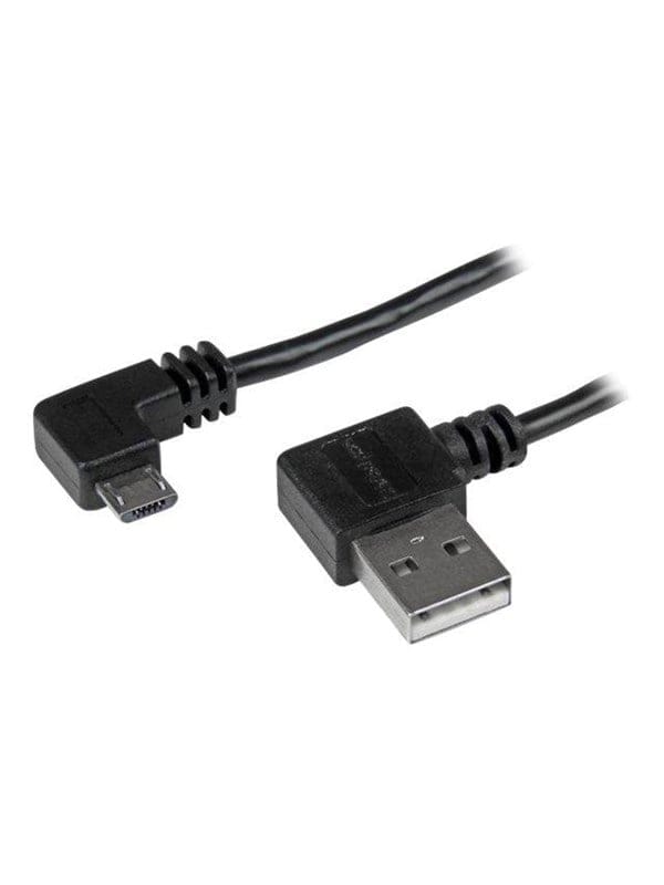 ST USB2AUB2RA2M - USB 2.0 Kabel USB-A auf USB Micro-B, gewinkelt, 2 m
