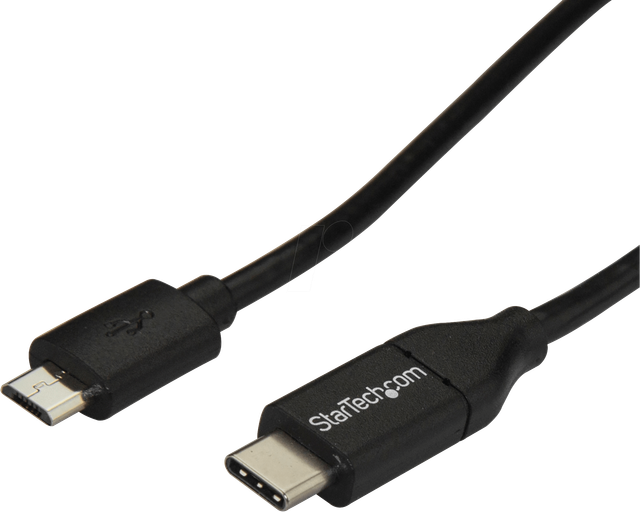 ST USB2CUB1M - USB 2.0 Kabel USB Micro-B auf USB-C, 1 m