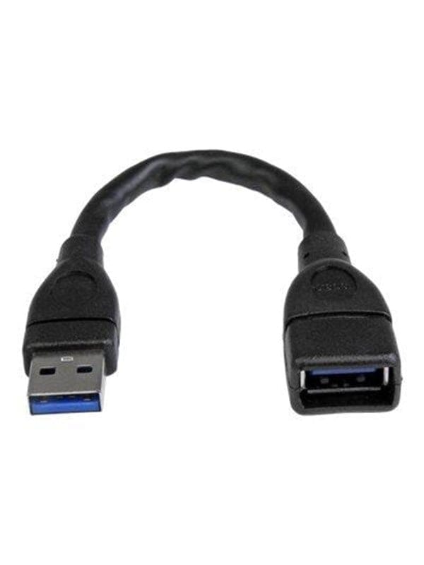 ST USB3EXT6INBK - USB 5 Gb/s Kabel, A Stecker auf A Buchse, 0,15 m
