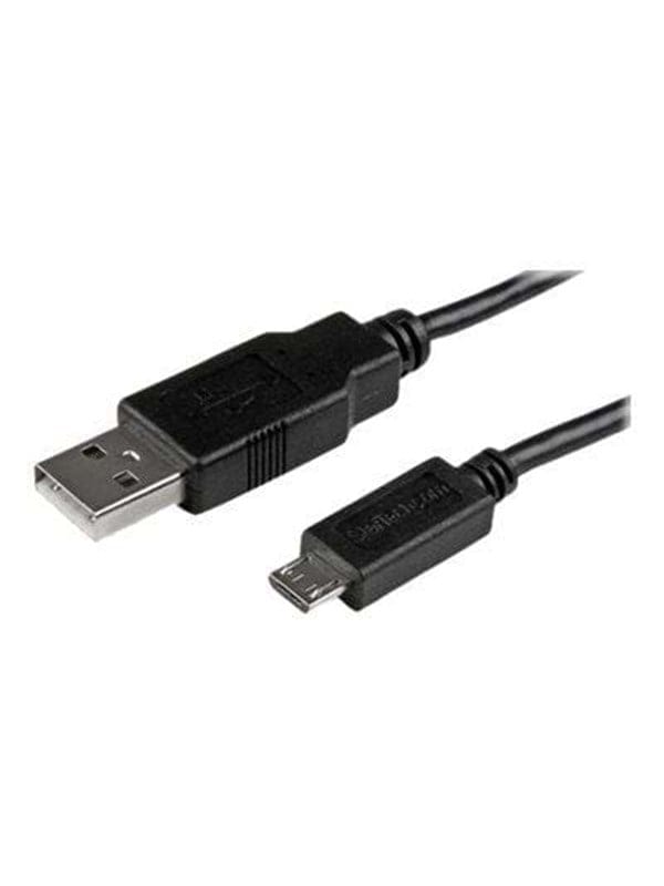 ST USBAUB2MBK - Sync- & Ladekabel, USB-A > Micro-B, 2 m, schwarz