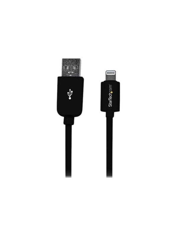 ST USBLT1MB - Sync- & Ladekabel, USB-A > Lightning, 1 m, schwarz