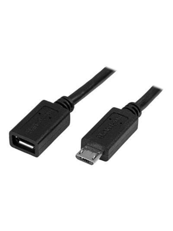 ST USBUBEXT50CM - USB 2.0 Kabel, Micro B St. auf Bu., OTG, 50 cm