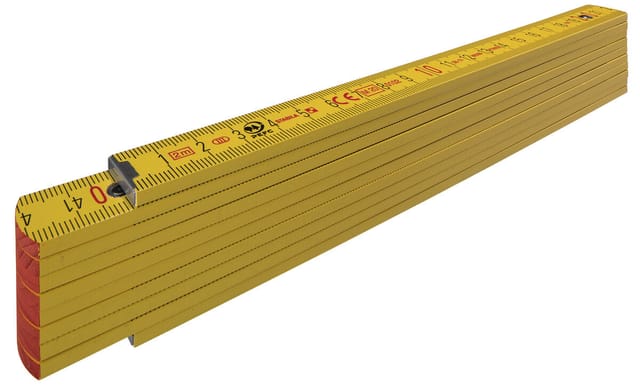 STABILA 01304 - Gliedermaßstab, Zollstock Type 707, 2000 mm