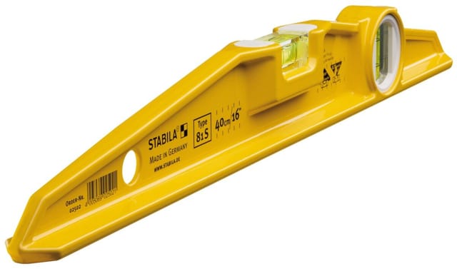 STABILA 02502 - Wasserwaage, abgeschrägt, Type 81 S, 400 mm