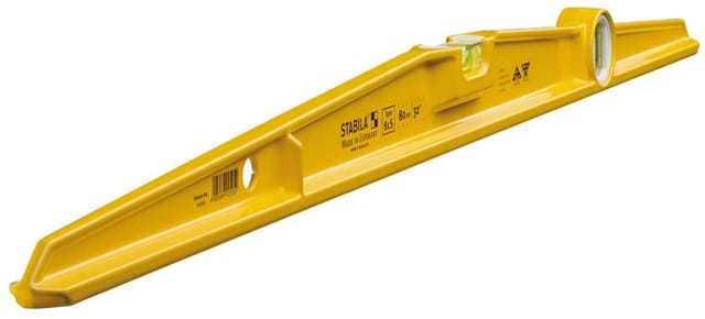 STABILA 02505 - Wasserwaage, abgeschrägt, Type 81 S, 800 mm