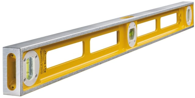 STABILA 02545 - Wasserwaage mit Durchgrifföffnung, Type 83 S, 800 mm
