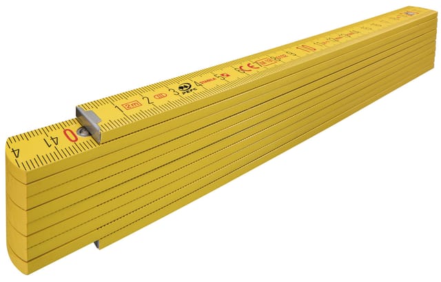 STABILA 14556 - Gliedermaßstab, Zollstock Type 407, 2000 mm