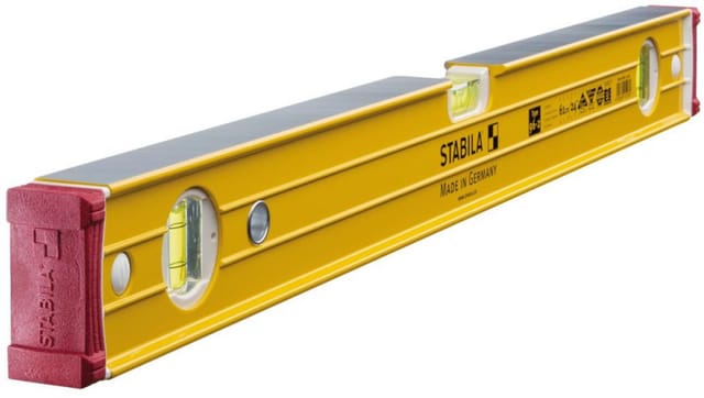 STABILA 15226 - Wasserwaage mit 2 Messflächen, Type 96-2, 610 mm