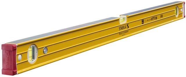 STABILA 15228 - Wasserwaage mit 2 Messflächen, Type 96-2, 1000 mm