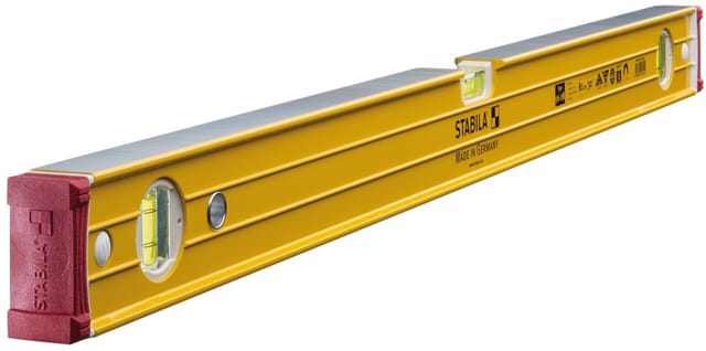 STABILA 15854 - Wasserwaage mit Seltenerd-Magnet, Type 96-2 M, 810 mm