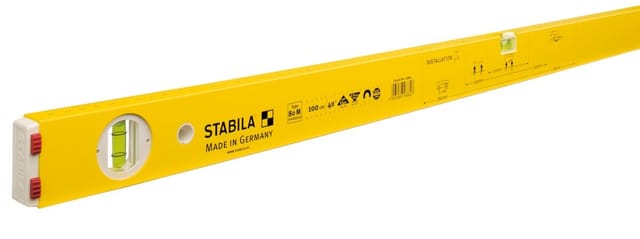STABILA 16882 - Sanitär-Wasserwaage, Type 80 M Installation, 1000 mm