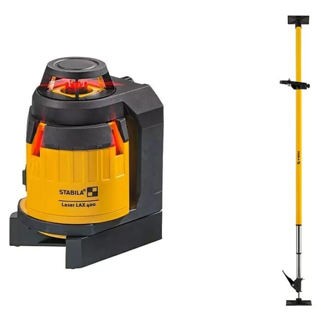STABILA 18863 - Multilinienlaser LAX 400, 6-teiliges Set