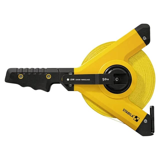 STABILA 19663 - Glasfaser-Rahmenbandmaß LBM 1000 FIBREGLASS, 50 m