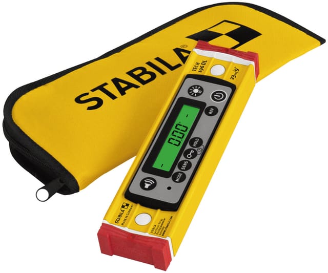 STABILA 19831 - Elektronik-Wasserwaage TECH 196 DL, 23 cm