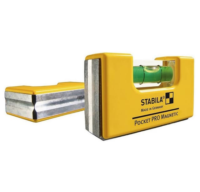 STABILA P PRO M - Wasserwaage, Balkenwasserwaage, 68 mm