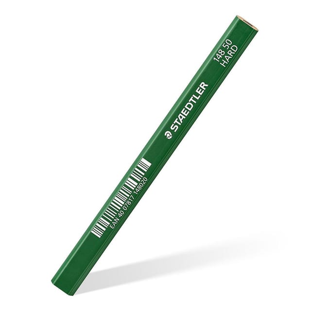 STAEDTLER 14850 - Zimmermannsbleistift, 1-2 mm, Härtegrad hart