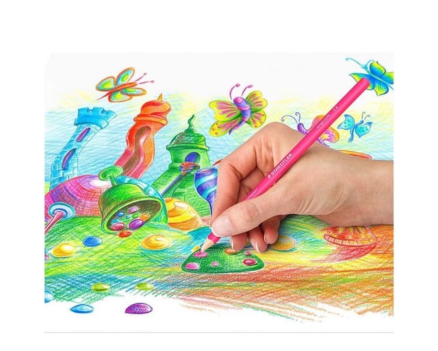 STAEDTLER 157S12 - Buntstift, 3 mm, ergosoft, 12 Farben, Box