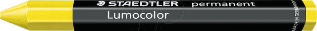 STAEDTLER 2361 - Trockenmarker, Universalkreide, gelb