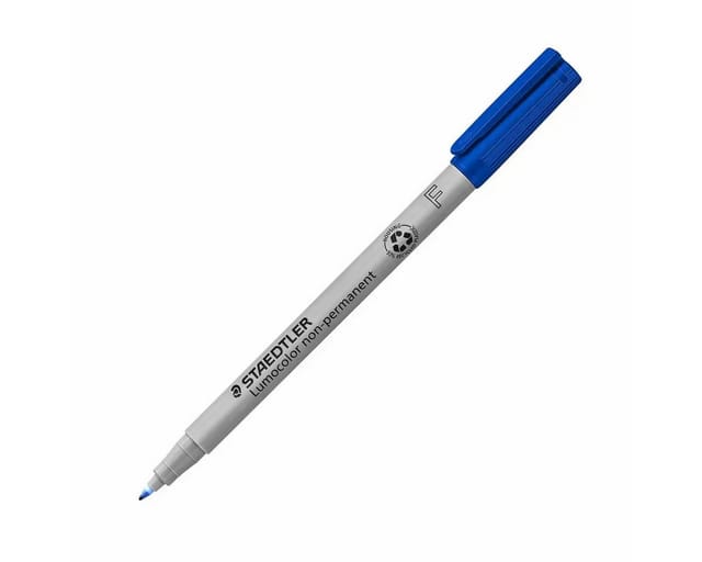 STAEDTLER 316BL - Non-permanent Stift F, 0,6 mm, blau