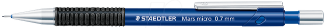STAEDTLER 77507 - Druckbleistift, 0,7 mm, mit Radierer