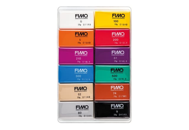 STAEDTLER 8043C1 - Modelliermasse, ofenhärtend, 12 Farben