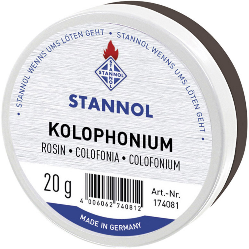 STANNOL 174081 - Stannol Kolophonium 20g Dose