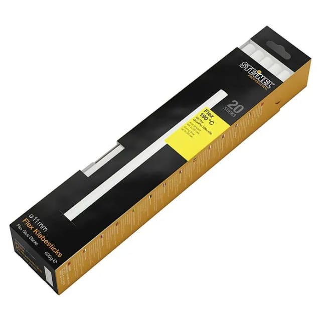 STEINEL 052423 - Heißklebestick, Ø 11 mm, Flex, transparent, 20 Stück