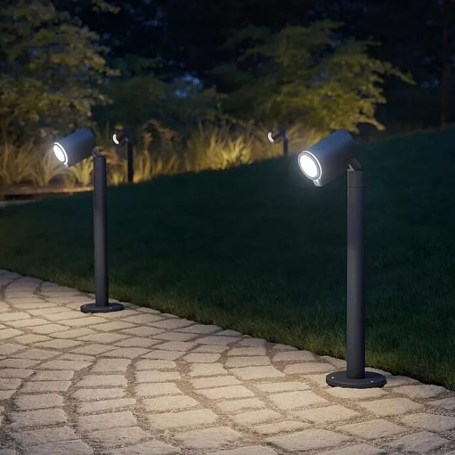 STEINEL 058661 - Smart Light, Außenstrahler, Spot Way, Bluetooth®