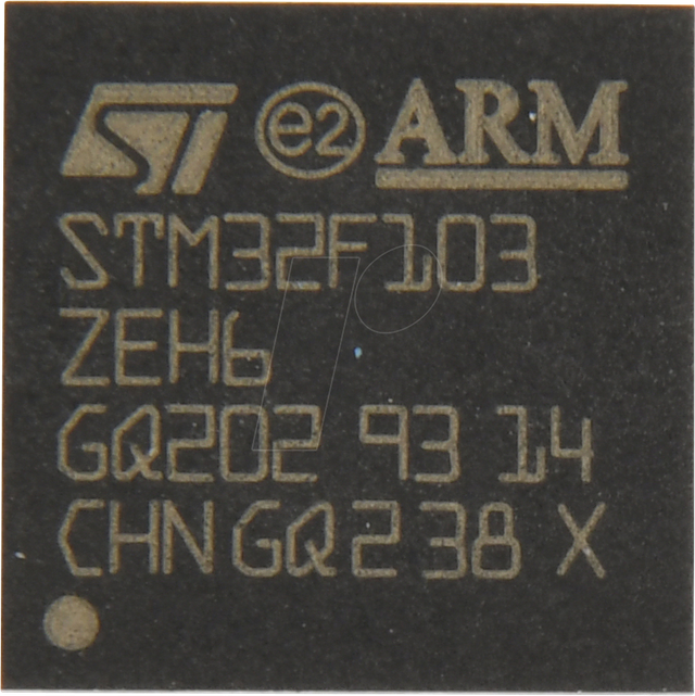 STM32F103ZEH6 - Mikrocontroller, Cortex M3, 72MHz,512KB Flash,64KB RAM,BGA-144