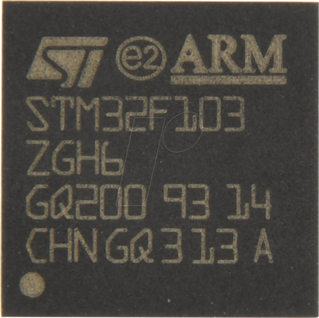 STM32F103ZGH6 - Mikrocontroller, Cortex M3, 72MHz,1024KB Flash,96KB RAM,BGA-144