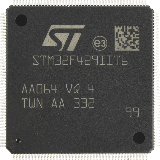 STM32F429IIT6 - Mikrocontroller, Cortex M4, 180MHz,KB Flash,786KB RAM,LQFP-176