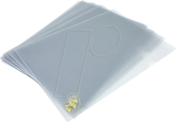 STX 921312000006 - Dokumentenhüllen A4, klar transparent, 10 Stk.