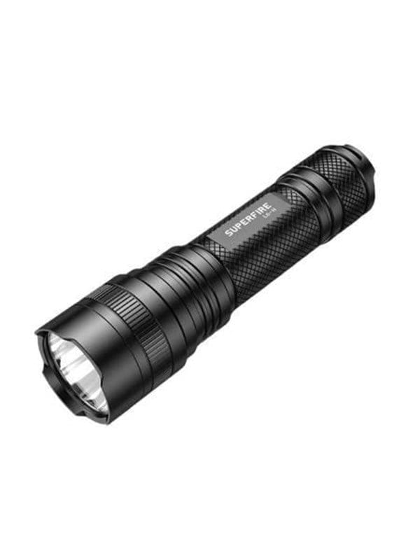 SUFI L6-H - LED-Taschenlampe Superfire L6-H, 900 lm, schwarz, USB-C