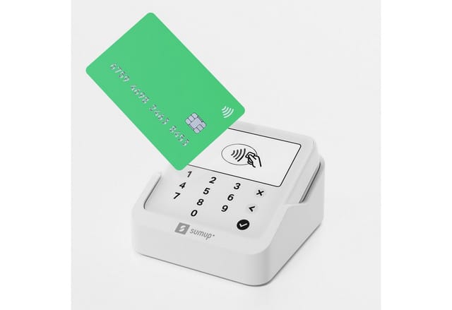 SUMUP SOLOLITEBL - Kartenterminal, Solo Lite mit Ladestation
