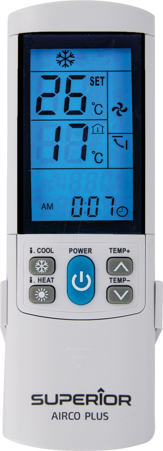 SUPER AIRCO + - Superior AirCo Plus - Klimageräte Universalfernbedienung